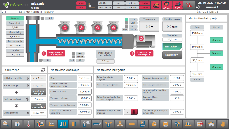 HMI screenshot